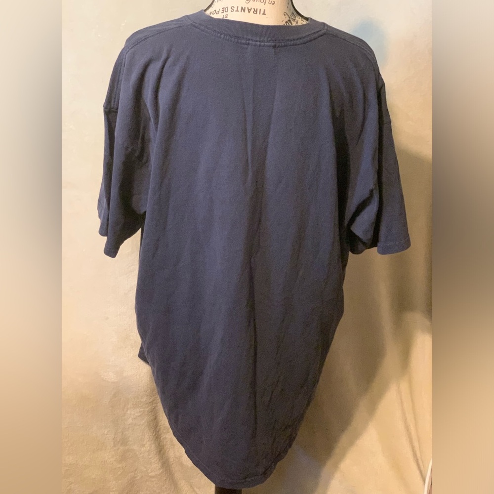 Alaska Map Graphic Blue XL T Shirt - Picture 2 of 6
